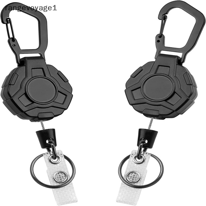 1 Dây Móc Khóa Thể Thao Co Giãn Thu Gọn Chống Thất Lạc Chống Trộm [rangevoyage1]