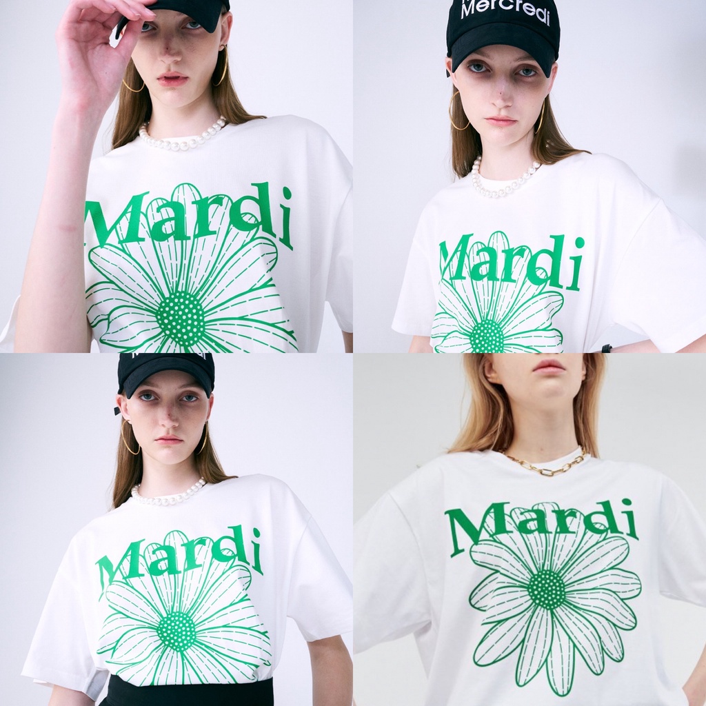 Áo thun MARDI MERCREDI Tshirt Flower