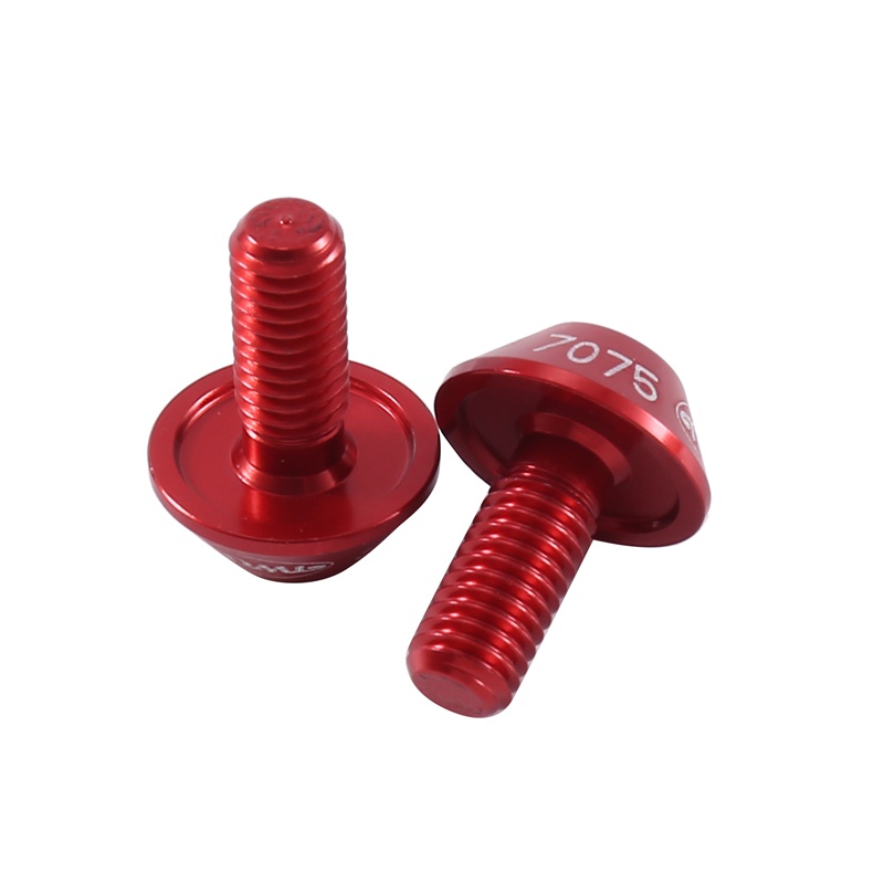 Set 10 Ốc Vít Hợp Kim Nhôm M5 X 12 Chuyên Dụng Cho Xe Đạp Leo Núi