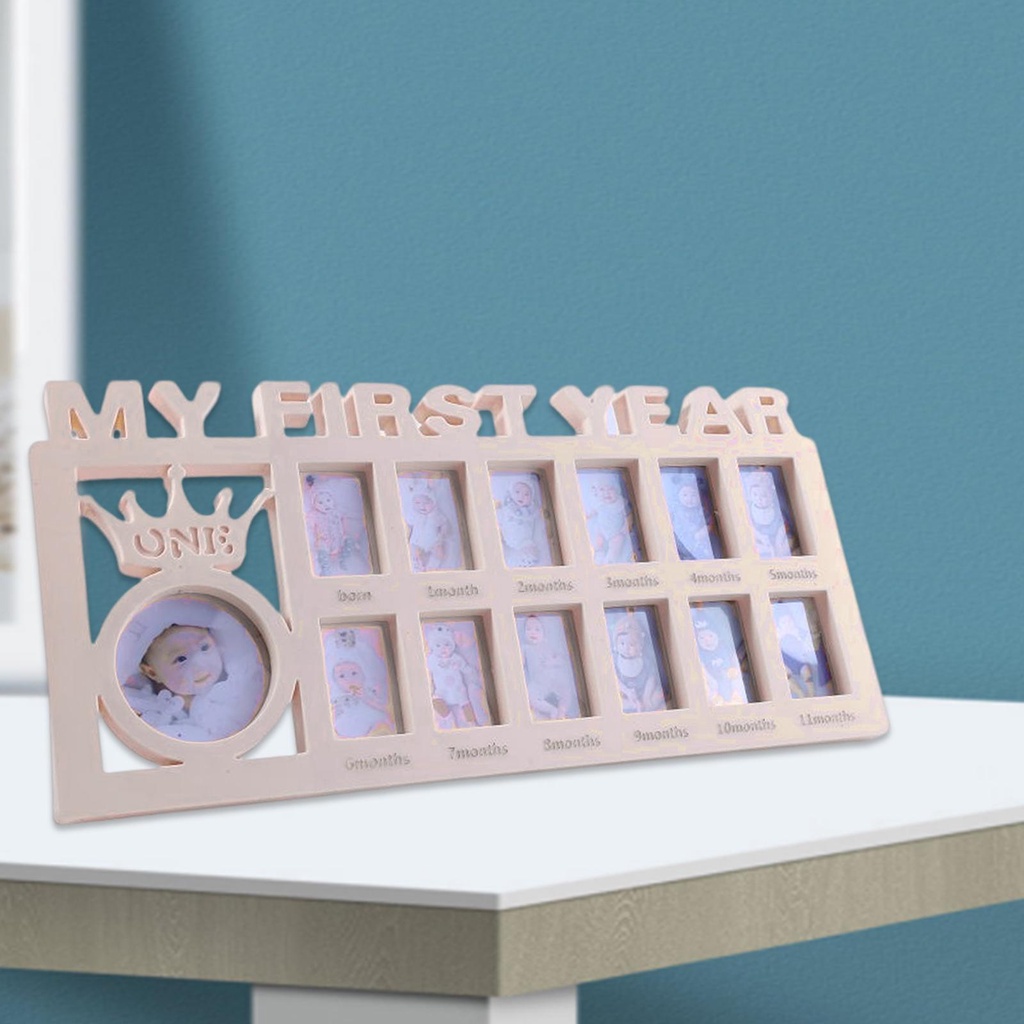Khung Ảnh Nhiều Họa Tiết Chữ My First Year