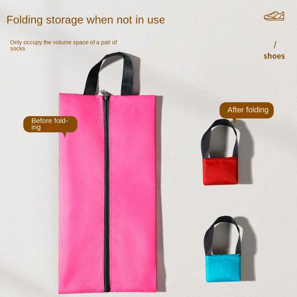 BSUNS Set 4 Túi Đựng Giày Chống Bụi Sức Chứa Lớn Có Khóa Kéo Tiện Dụng
