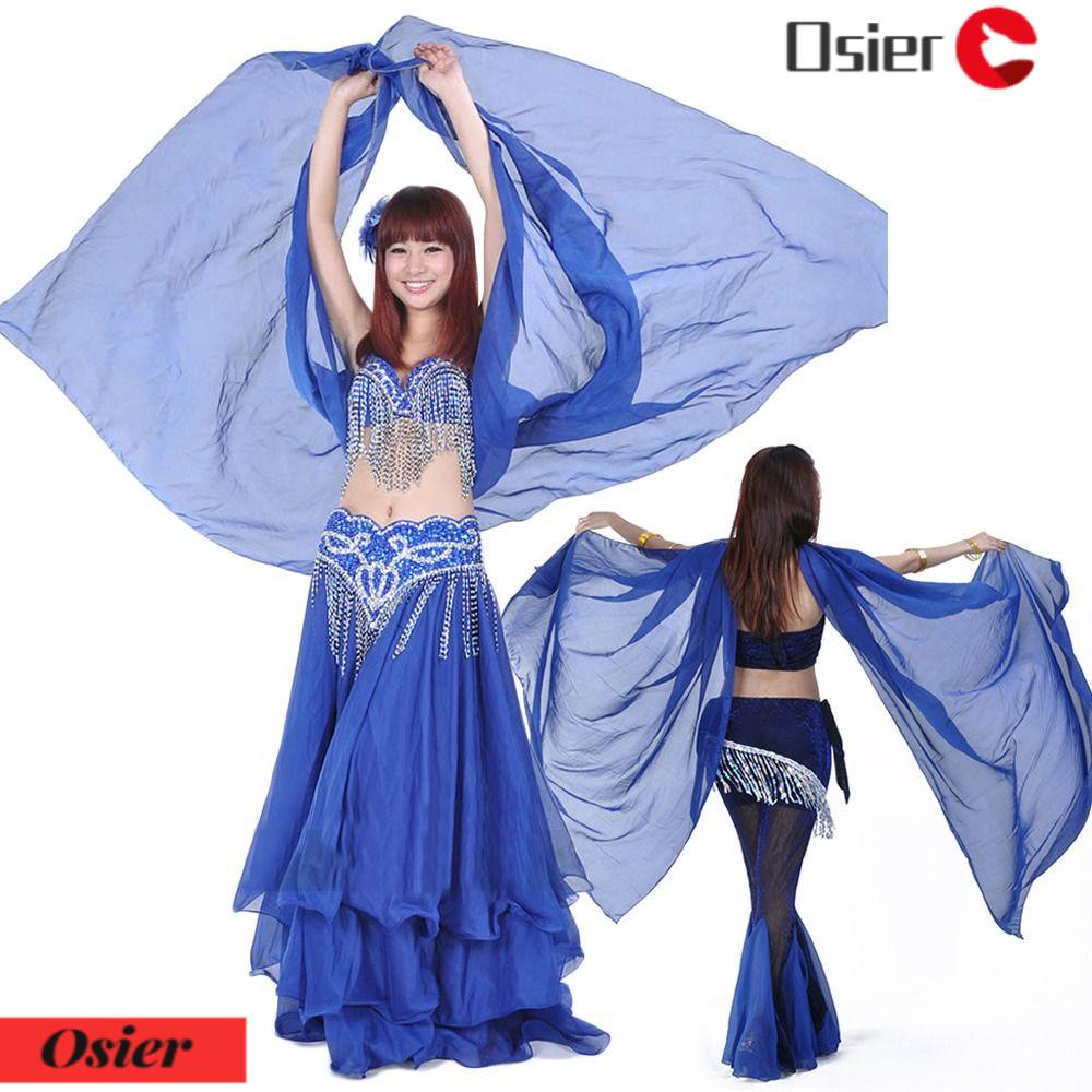 OSIER1 Khăn Choàng Cổ Chiffon Hóa Trang Múa Bụng Kiểu Thái Lan / Ấn Độ / Ả Rập