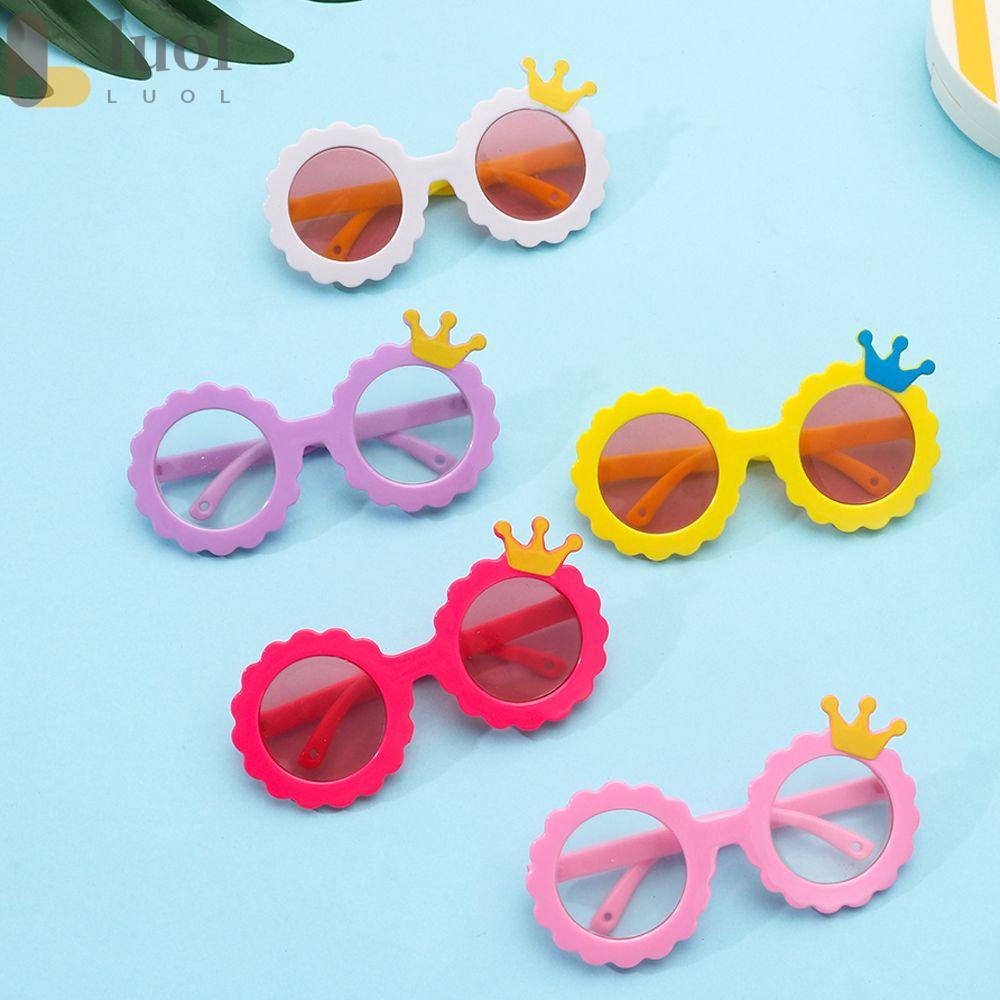 LUOL Búp Bê Bằng Thủy Tinh Với Vương Miện Dễ Thương Dùng Trang