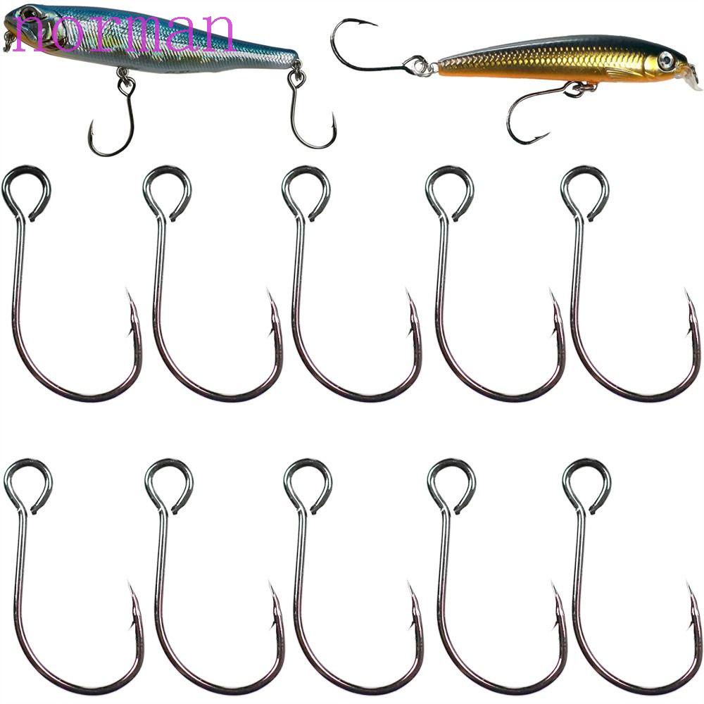 NORMAN Set 20 Lưỡi Câu Cá Bằng Thép Carbon Cao Cấp