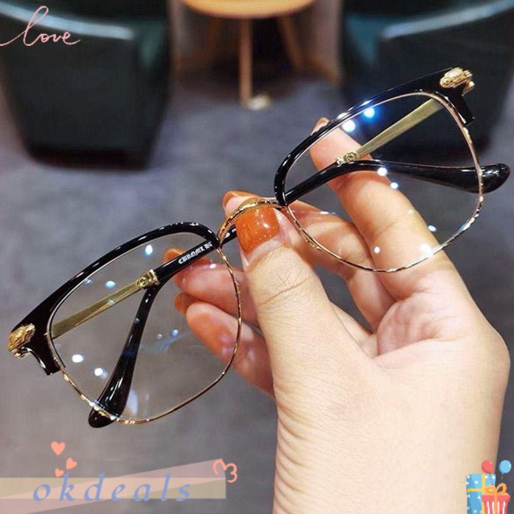 OKDEALS Kính Đọc Sách Gọng Siêu Nhẹ Phong Cách Vintage Thanh Lịch Thoải Mái Cho Nam Và Nữ