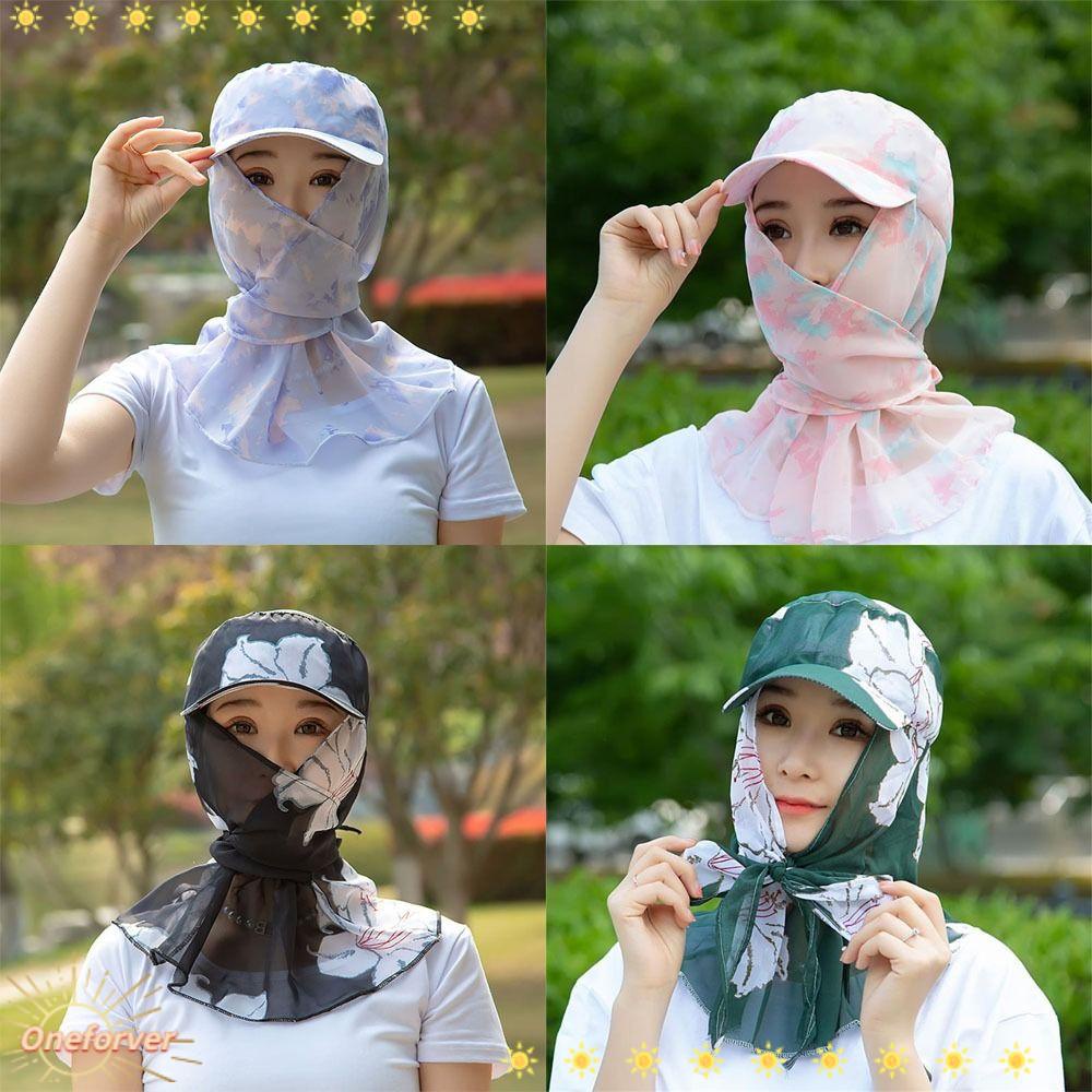 FOREVER 1 Nón Bucket Che Mặt Vành Rộng Bảo Vệ Cổ Dùng Khi Đi Xe Đạp Vào Mùa Hè