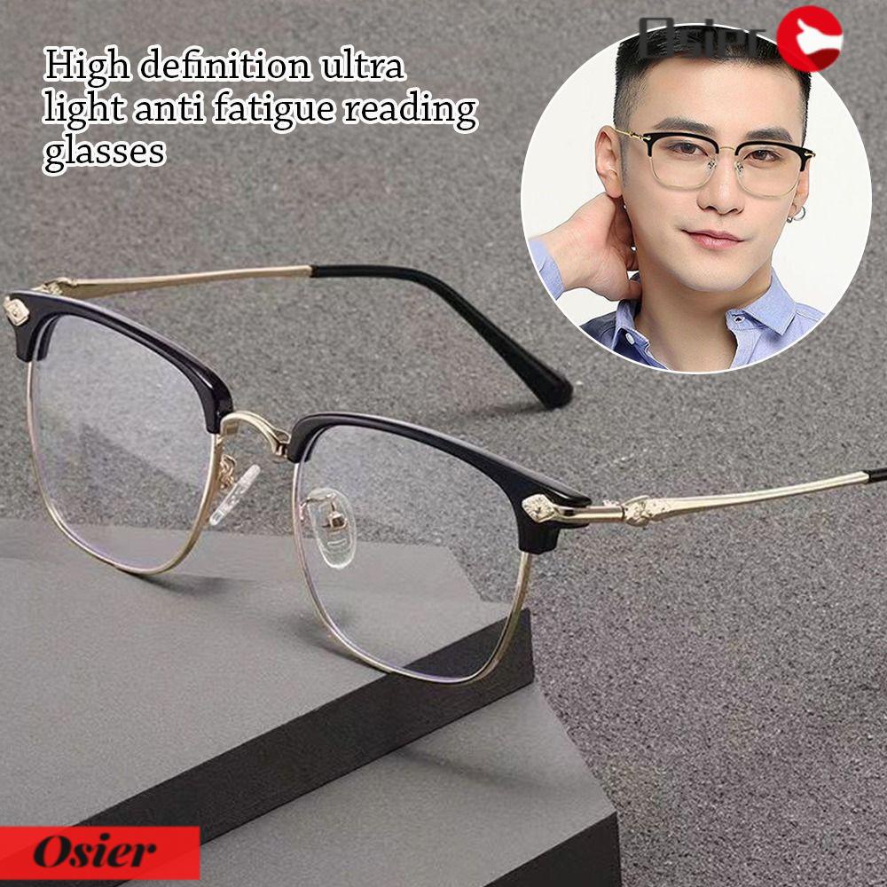 OSIER1 Kính Đọc Sách Gọng Siêu Nhẹ Chống Ánh Sáng Xanh Kiểu Dáng Thanh Lịch Thoải Mái Cho Nam Và Nữ
