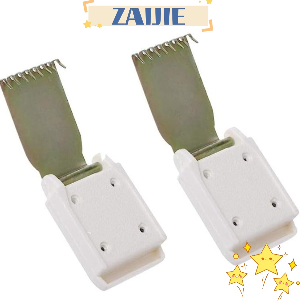 ZAIJIE24 Bộ 2 Móc Treo Bằng Nhựa Kích Thước 6 * 4 * 1.5cm Tiện Dụng Cho Máy Đan Len