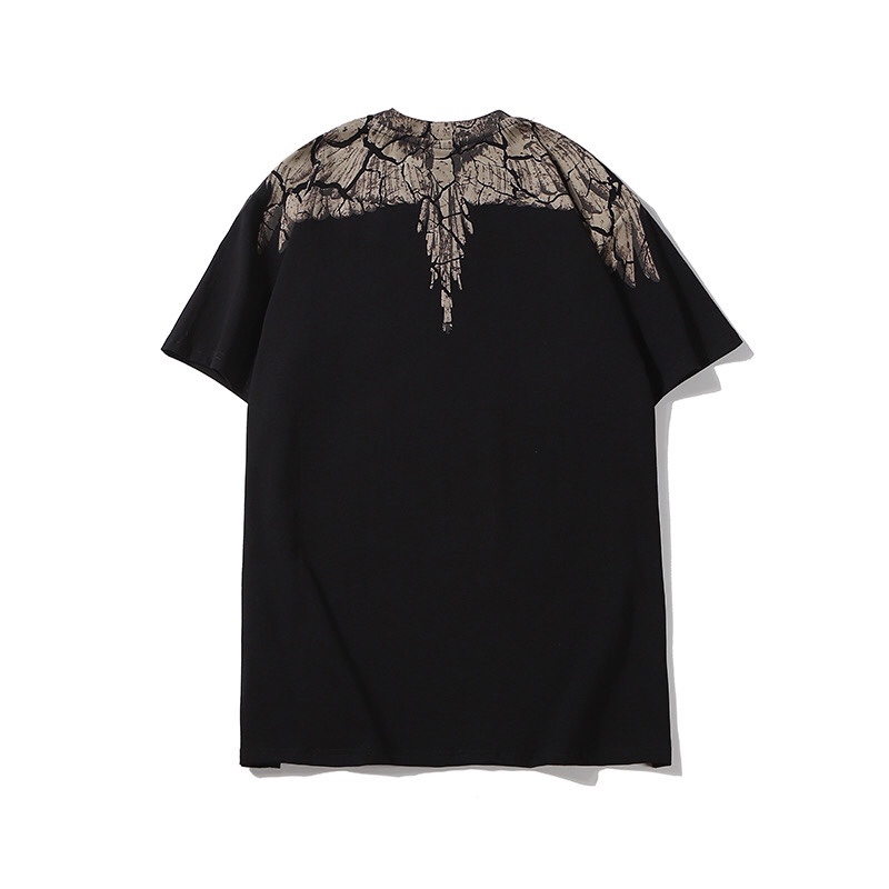 Ma-rc-lo- Belaong Áo Thun Tay Ngắn Chất Lượng Cao Phong Cách Đường Phố Hợp Thời Trang