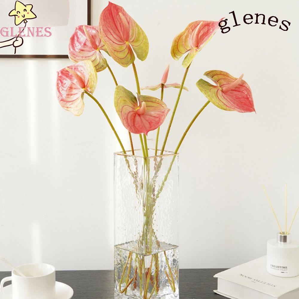 GLENES Cây Hoa Calla Lilies Giả Bằng Lụa Trang Trí Nhà Cửa / Tiệc Cưới DIY
