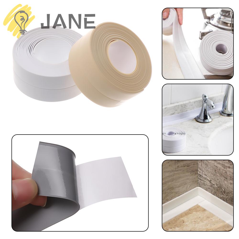 JANE Cuộn Dây Dán Viền Cửa Nhà Tắm / Toilet Dài 3.2m Tiện Dụng