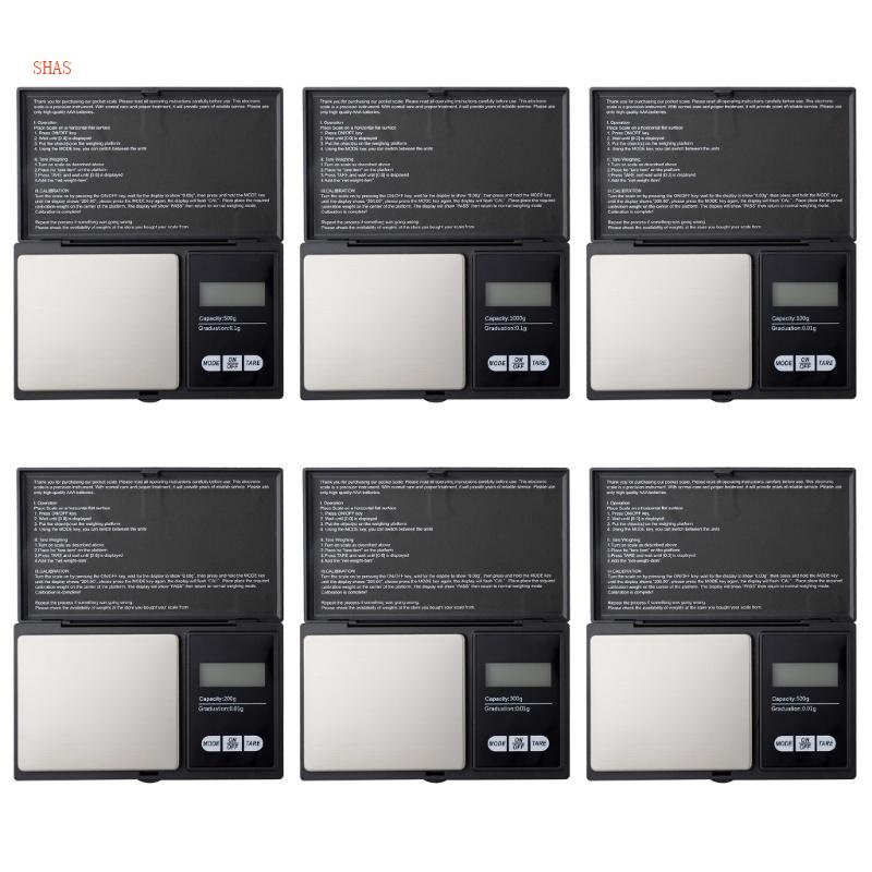 Cân Vàng Kỹ Thuật Số Gram-LCD Bỏ Túi Tiện Dụng Cho Nhà Bếp