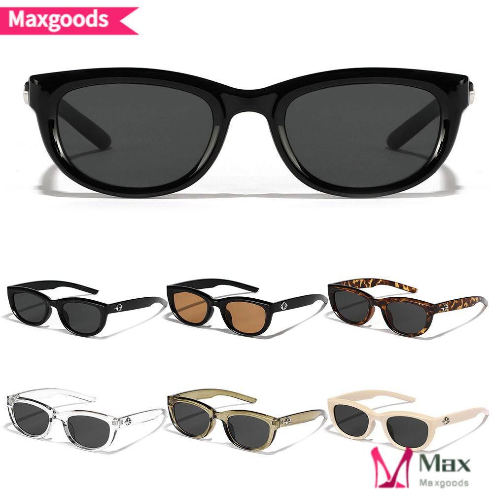 MAXG Kính Mát Oval Thời Trang Mùa Hè Mới Y2K