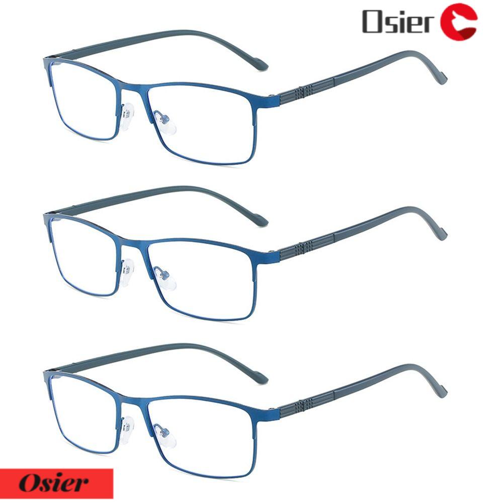 OSIER1 Mắt Kính Gọng Vuông Bằng Kim Loại Siêu Nhẹ Thời Trang