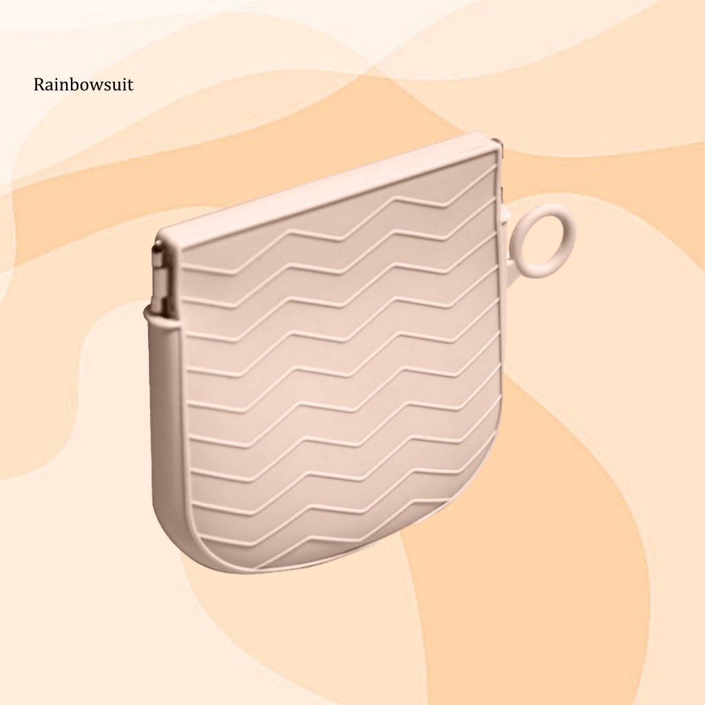 Túi Đựng Dây Cáp Dữ Liệu / Tai Nghe / Son Môi / Chìa Khóa Bằng Silicone Nhỏ Gọn Linh Hoạt Dành Cho Văn Phòng