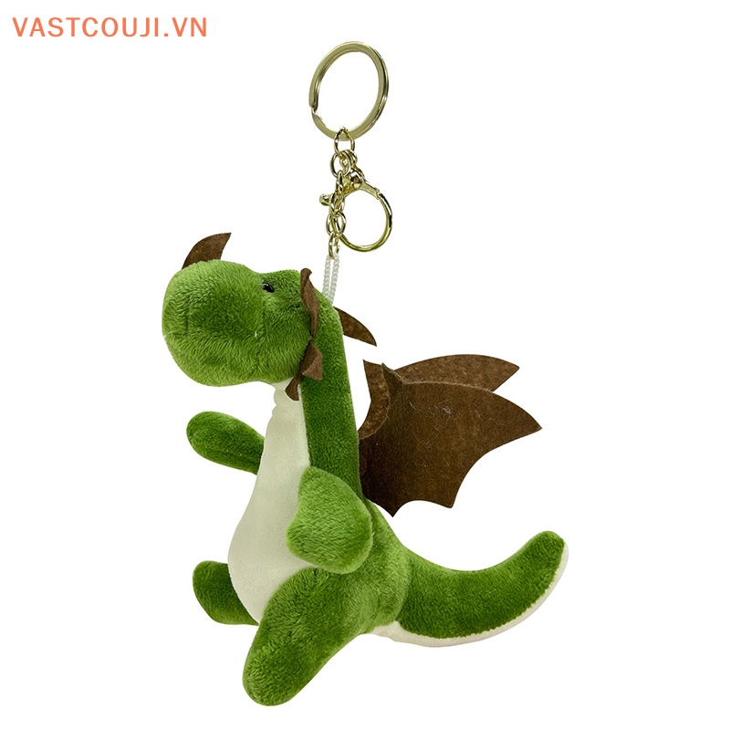 1 Móc Khóa Khủng Long Nhồi Bông Đáng Yêu