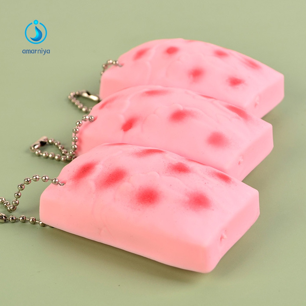 (Shop Amart) Đồ Chơi Bóp Hình Bánh Gạo Làm Từ TPR Mềm Mại Giúp Giải Tỏa Căng Thẳng