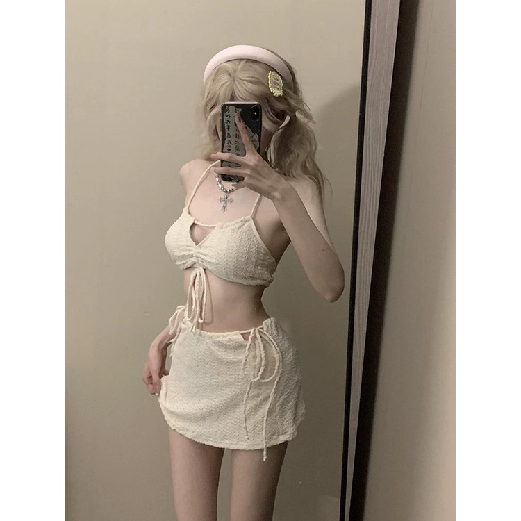 Bộ Đồ Bơi Lưng Cao Dáng Ôm Thời Trang Mùa Hè Quyến Rũ Cho Nữ