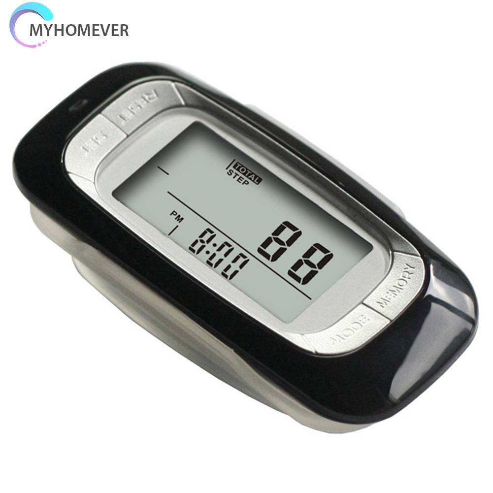 Đèn LED Đếm Bước Chân Màn Hình LCD 3D Cho Nam Nữ