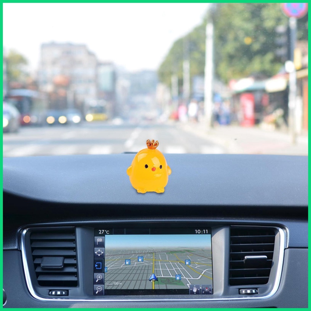 Vịt Đồ Chơi Phát Sáng Bằng Nhựa Resin Dễ Thương Dành Cho Phòng Trẻ Em