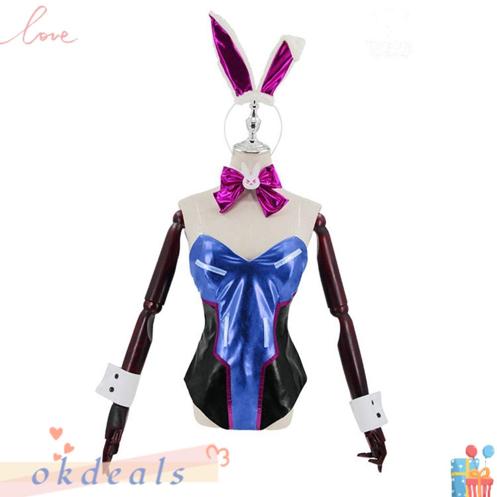 OKDEALS Bộ Đồ Hóa Trang Nhân Vật Anime Thỏ Quyến Rũ Dễ Thương Dành Cho Nữ