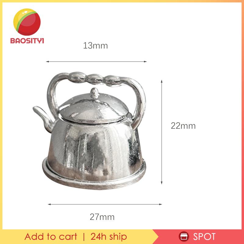 Mô Hình Ấm Trà Cỡ 1 / 12 Trang Trí Nhà Cửa