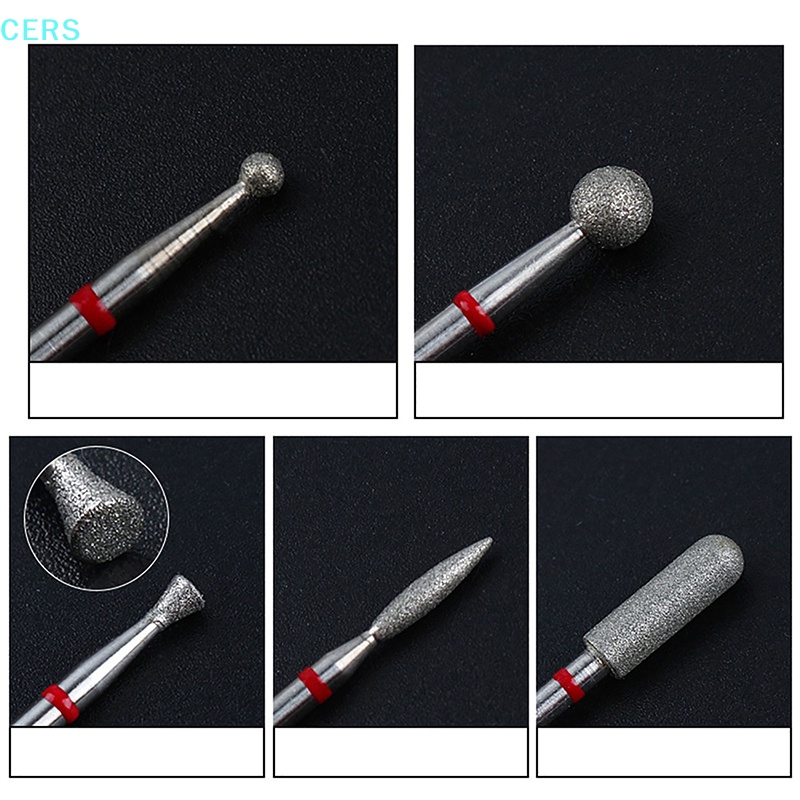 Bộ Mũi Khoan Kim Cương Làm Sạch Đánh Bóng Móng Tay Điện Tử RS Dành Cho Salon / Gia Đình