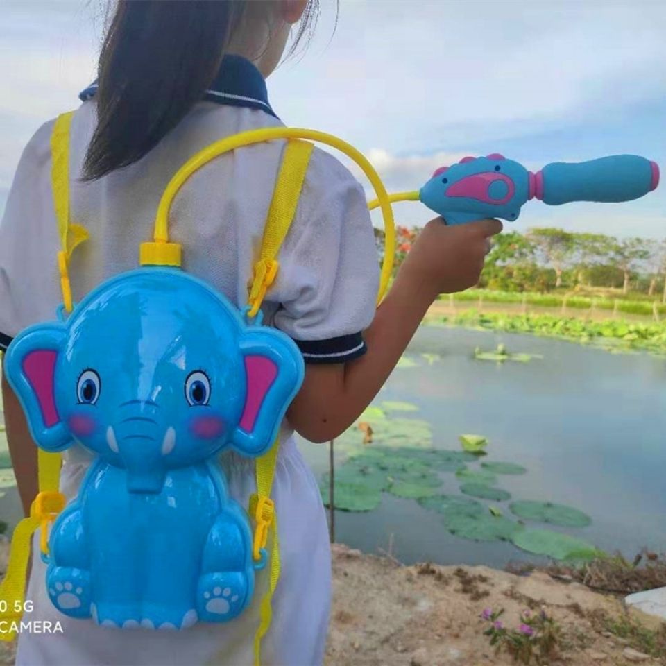 Balo Đi Biển Họa Tiết Hoạt Hình Có Súng Phun Nước Dành Cho Trẻ Em