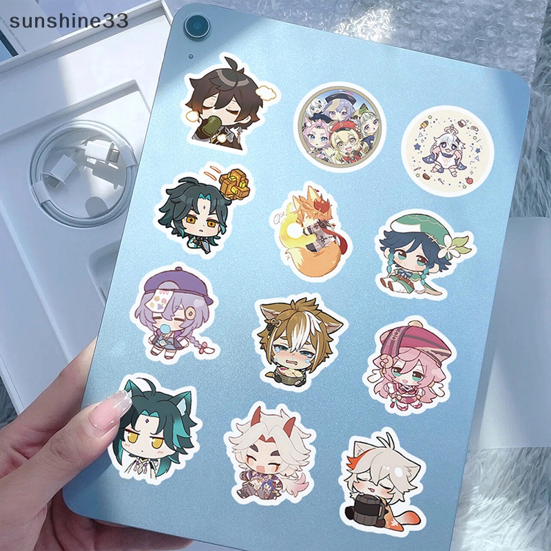 Bộ 60 Miếng Dán Trang Trí Tủ Lạnh Chống Thấm Nước Họa Tiết Hoạt Hình Graffiti Sáng Tạo