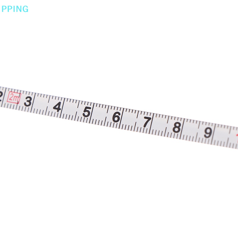 Thước Dây Mini Bằng Thép Tinh Tế Đa Năng Có Móc Khóa Dễ Thương Dài 2m