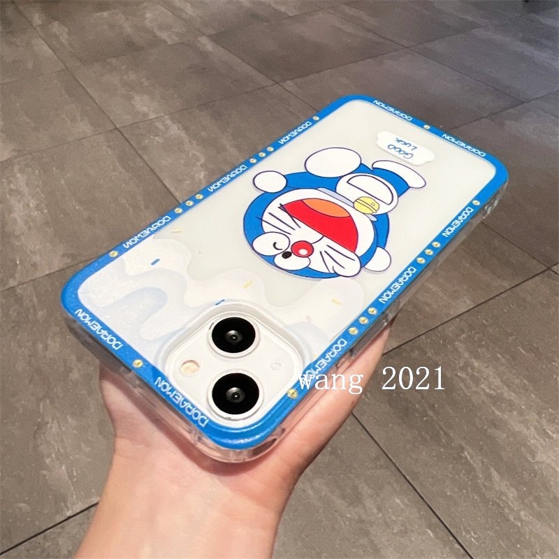 Ốp Điện Thoại Silicone Mềm Trong Suốt Siêu Nhẹ In Hình Doraemon Cho OPPO Reno 10 Pro + Plus 5G Reno 10 Reno 10 Pro + 2023