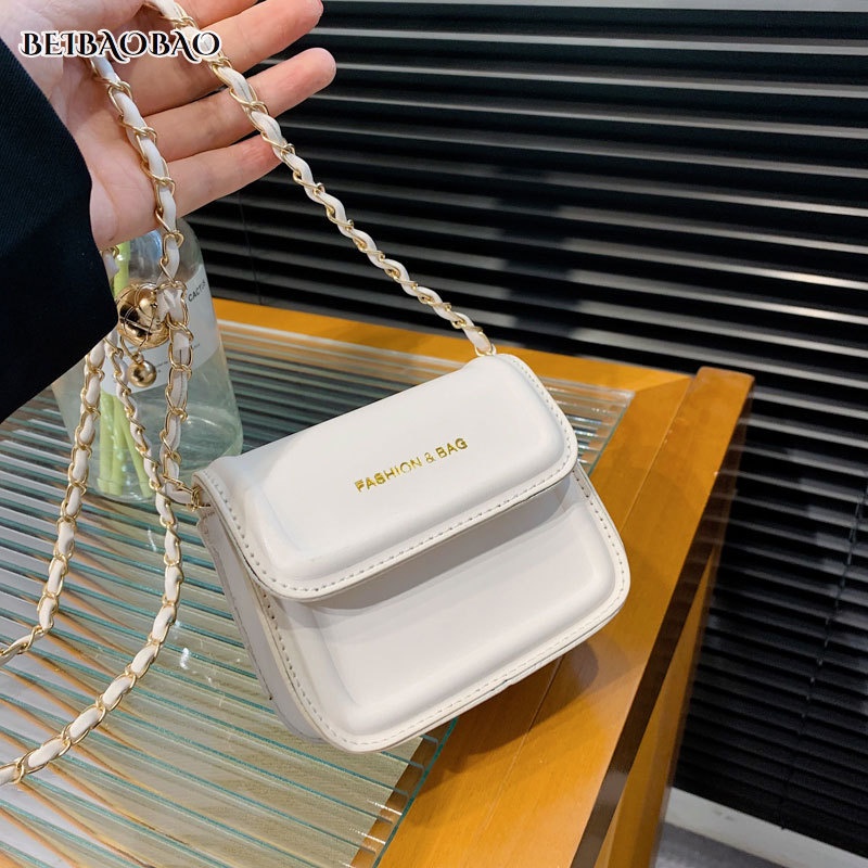 BEIBAOBAO  Túi Xách Mini Hình Vuông Phong Cách Hàn Quốc Thời Trang Cho Nữ
