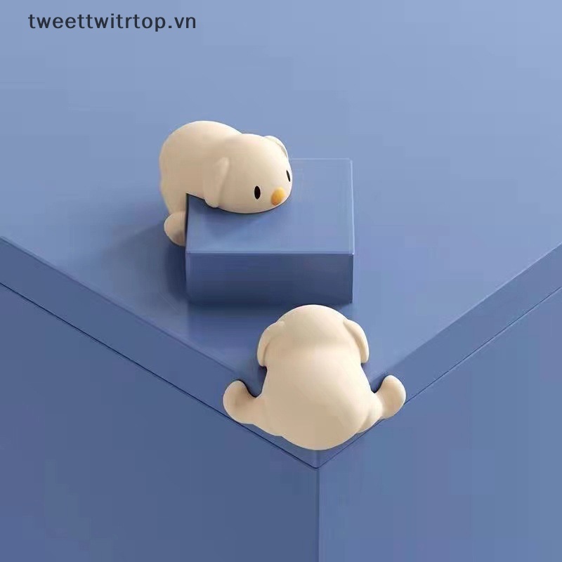 Miếng Bọc Cạnh Bàn Bằng Silicon Mềm Bảo Vệ An Toàn Cho Bé