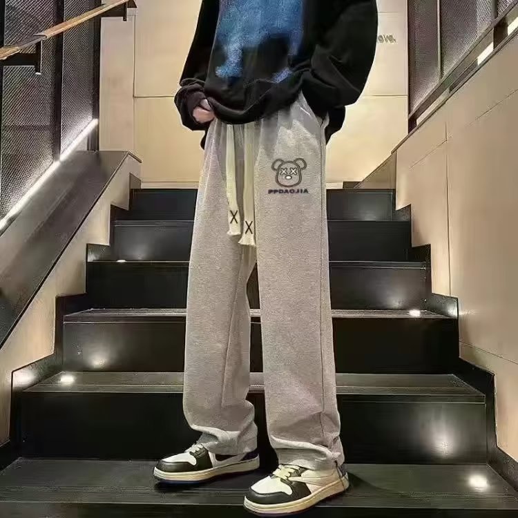 Cỡ M-8XL Quần Dài Thể Thao In Họa Tiết Hoạt Hình Sáng Tạo Phong Cách Nhật Bản Thời Trang Xuân Thu Cho Nam