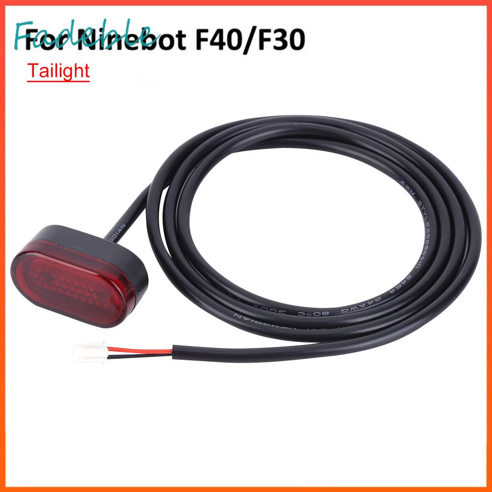 Đèn LED Cảnh Báo An Toàn Phía Sau Kèm Dây Cáp Dành Cho Xe Đạp Ninebot F30 F40