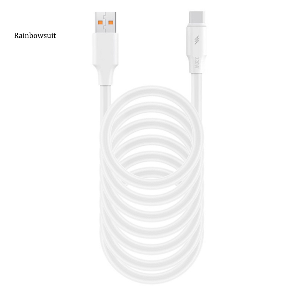 Dây Cáp Sạc Nhanh 8Pin Micro USB Type-C 2 Trong 1 120W Cho Văn Phòng