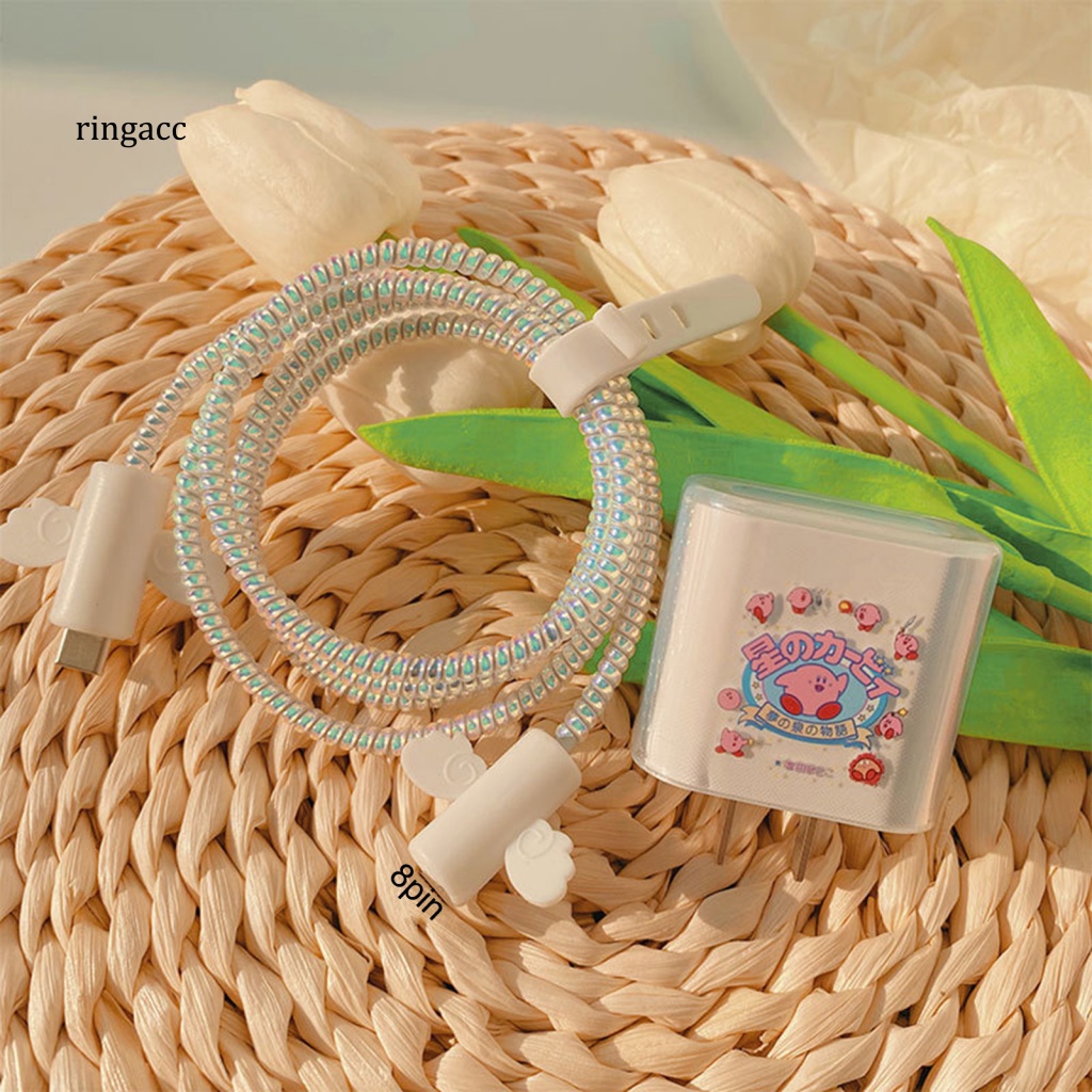 Phụ Kiện Bảo Vệ Dây Cáp Sạc 5W / 18 / 20W Cho iPhone