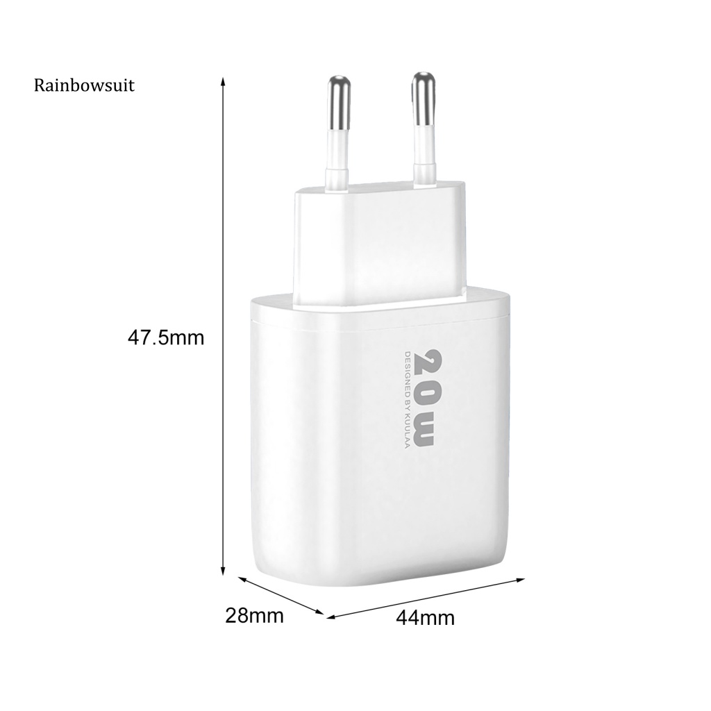 Đế Sạc Nhanh Type-C PD 20W Chịu Nhiệt Độ Thấp Cho iPhone 8-12