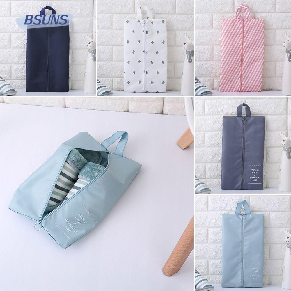 BSUNS Túi Đựng Giày Có Khóa Kéo Tiết Kiệm Diện Tích