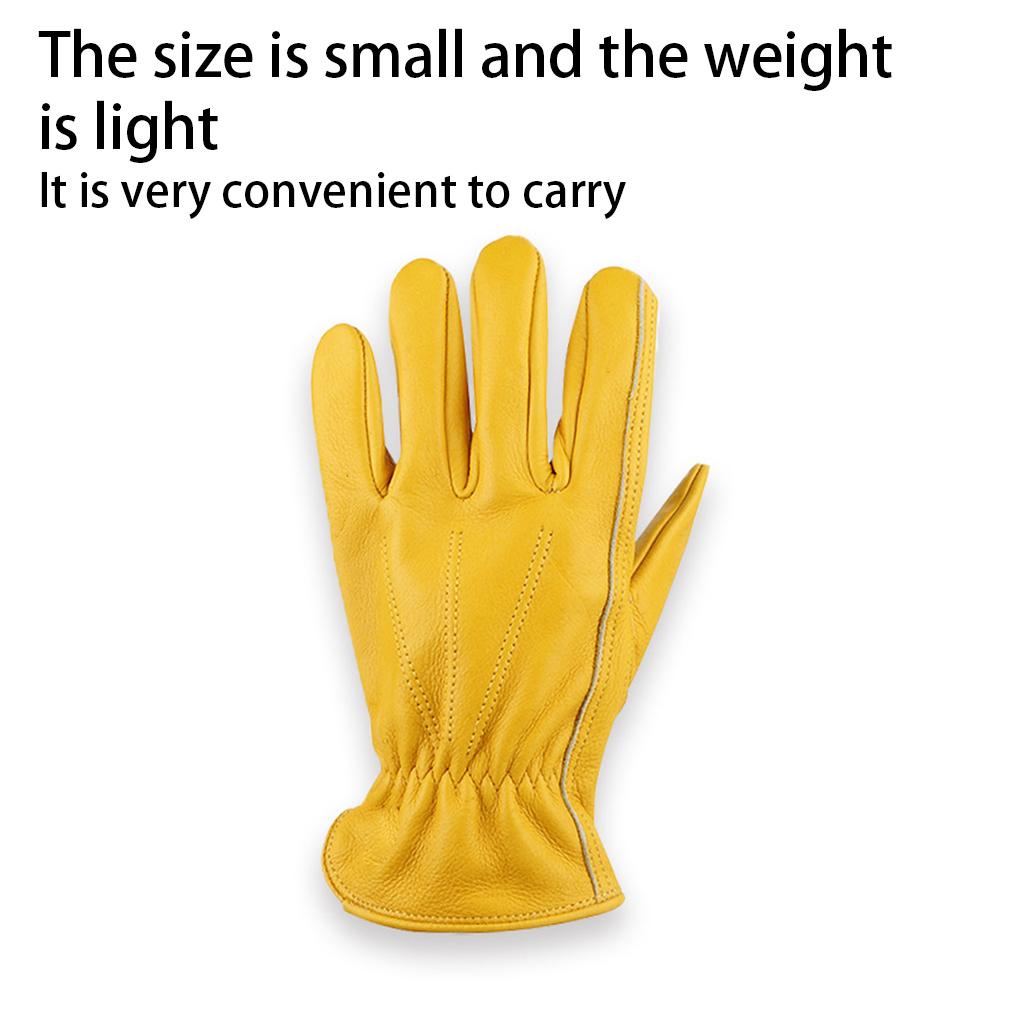 (runbu) Găng Tay Da Di Động Dùng Trong Công Trường / Làm Vườn / Lái Xe An Toàn Cho Nữ