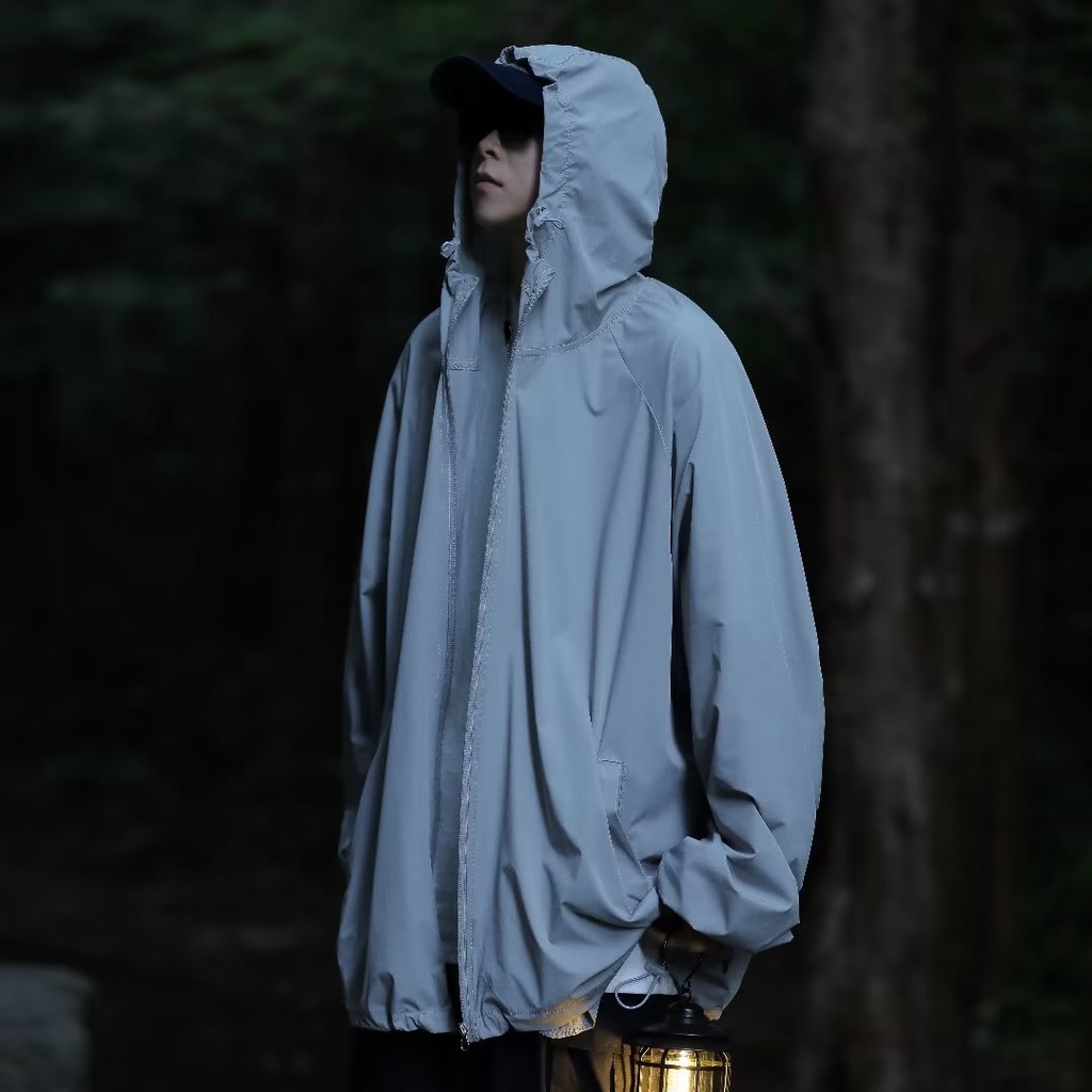 Áo Khoác Chống Nắng Dáng Rộng Siêu Mỏng Thoáng Khí Thời Trang Mùa Hè Cho Nam