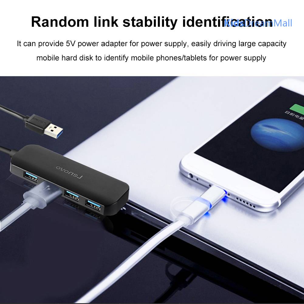 LENOVO Trạm Docking 4 CổNg C611 Type-C Sang USB3.0 Cho Notebook / Laptop