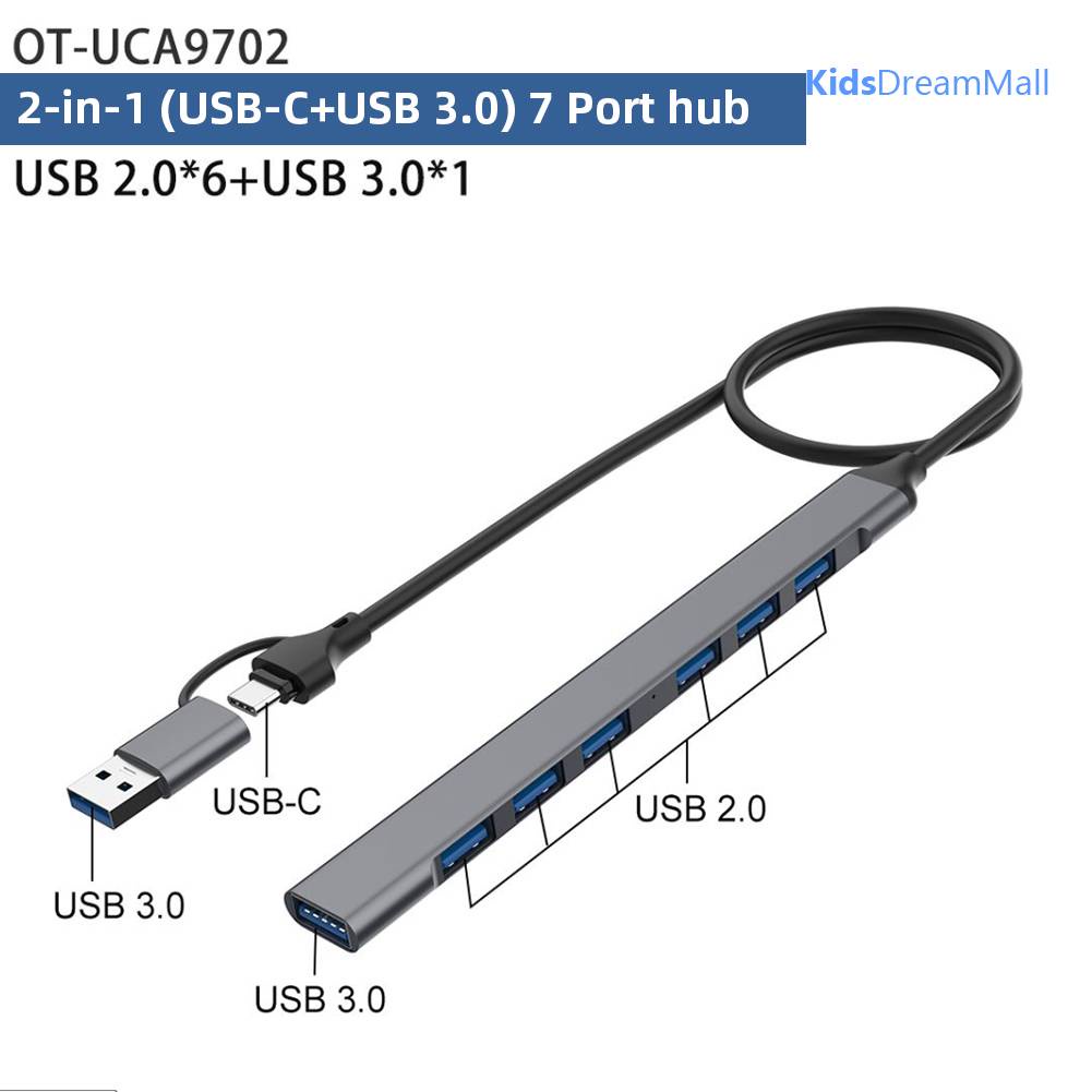 Bộ Chia 4 / 7 Cổng USB 3.0 Đa Năng