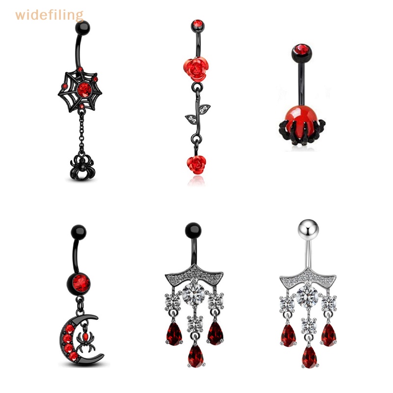 Khuyên RốN HìNh NhệN ĐíNh Đá Xinh XắN