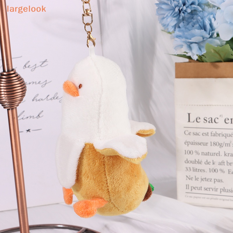 Móc Khóa Hình Vịt Nhồi Bông 14CM Mềm Mại Dễ Thương