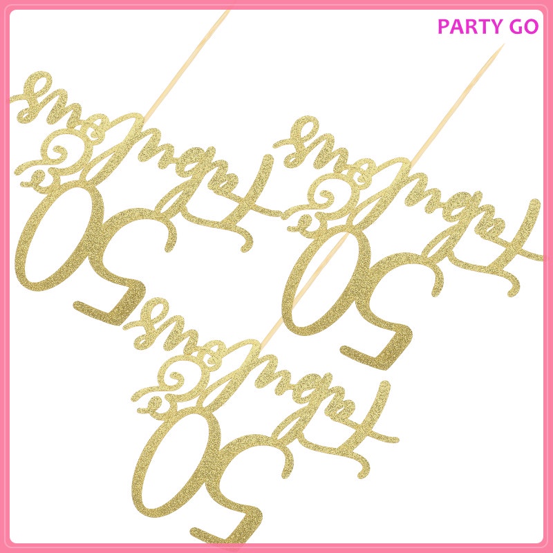 Set 3 Cốc Giấy Màu Vàng Dùng Để Trang Trí Bánh Kem