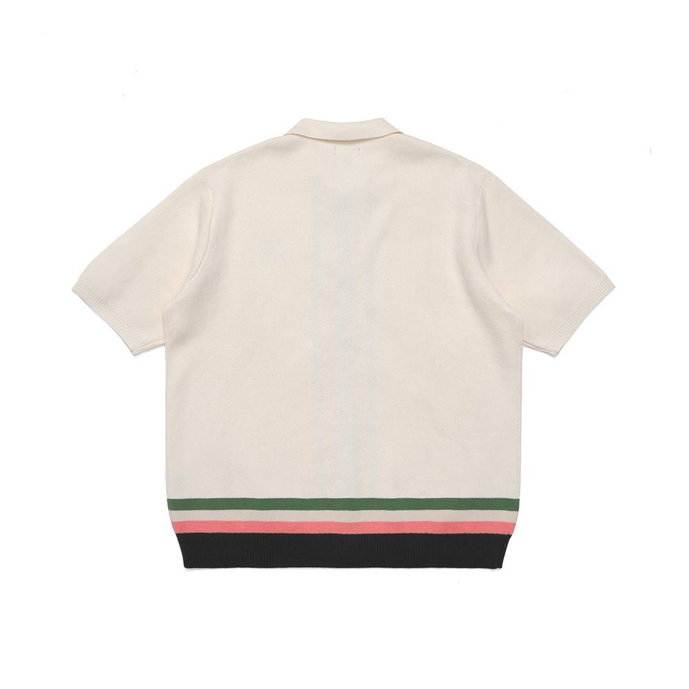 Áo Sweater Đánh golf Malbon Tay Ngắn Cổ Bẻ Chất Liệu Mềm Mại Thoáng Khí Thời Trang Cho Nam