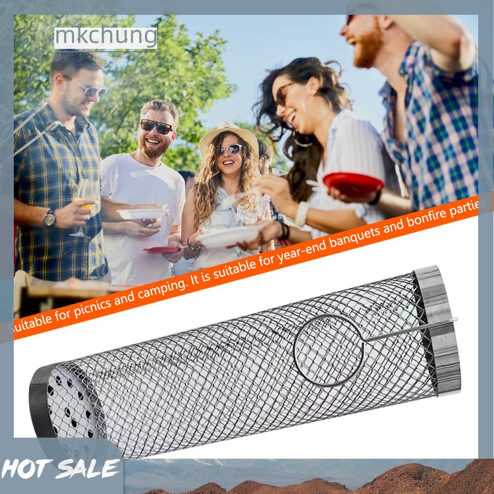 Vỉ Nướng BBQ Dạng Tròn Tiện Lợi