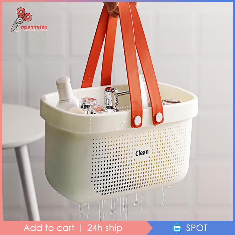 Giỏ Đựng Đồ Dùng Nhà Tắm / Garage Siêu Bền Thiết Kế Đục Lỗ Tiện Dụng