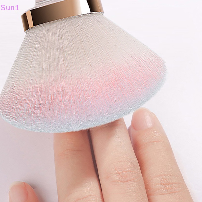 1 Cọ Tròn Vệ Sinh Sơn Móng Tay Chuyên Nghiệp Tiện Lợi